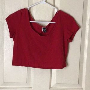 Red crop top ❗️FINAL SALE❗️
